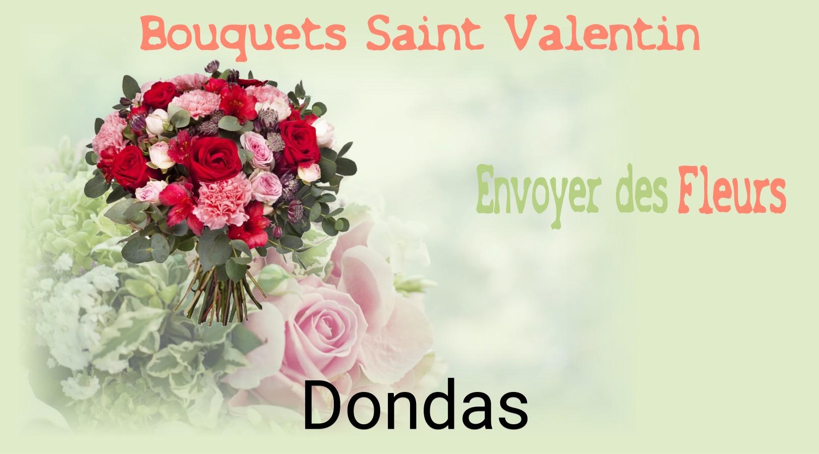 Roses de Saint-Valentin livrées à Dondas
